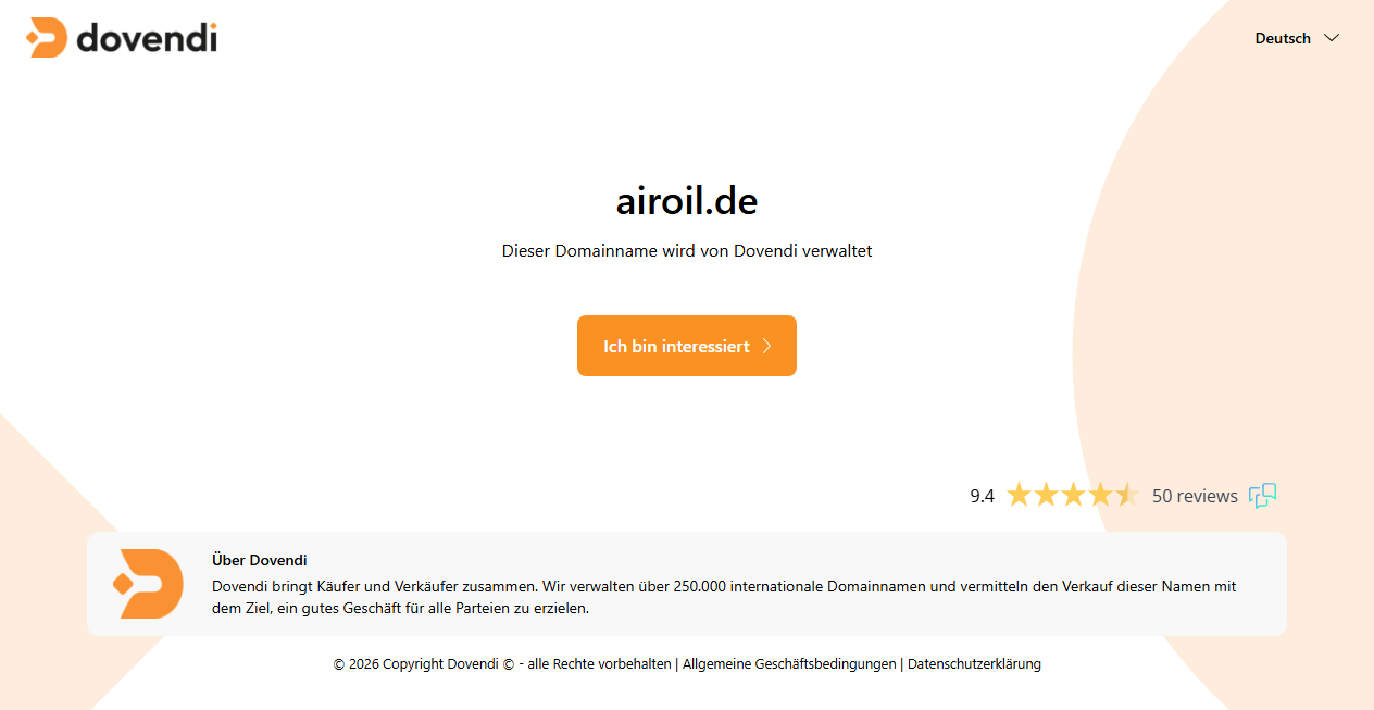 Bestätigte Warnung zu airoil.de (2026)