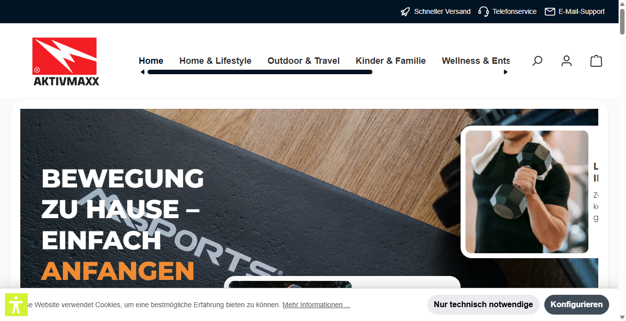 Bestätigte Warnung zu aktivmaxx.com (2026)