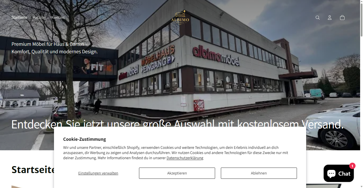Bestätigte Warnung zu albimo.shop (2026)