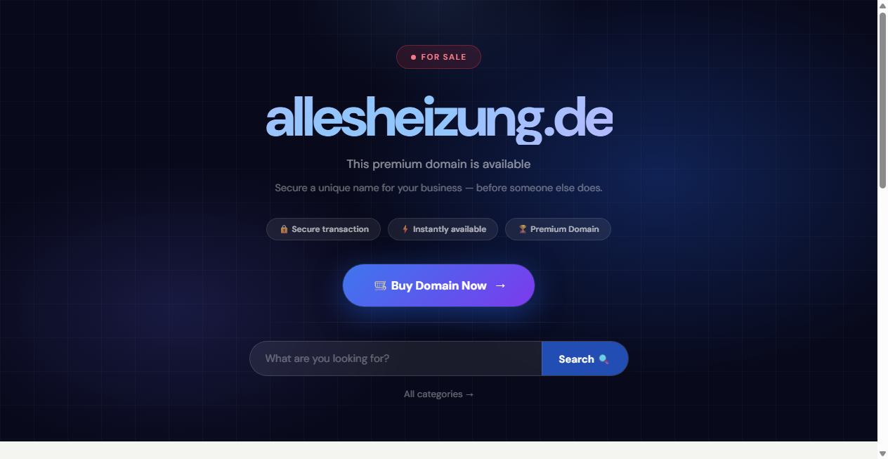 Bestätigte Warnung zu allesheizung.de (2026)