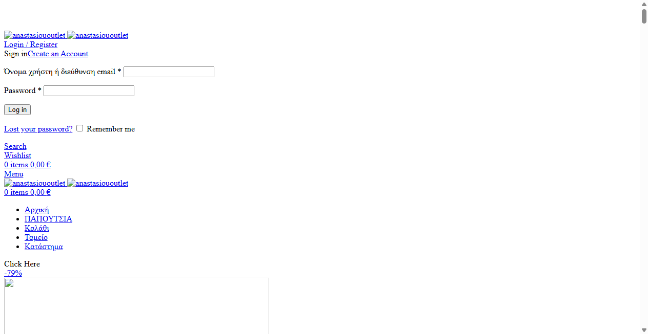 Bestätigte Warnung zu anastasiououtlet.com (2026)