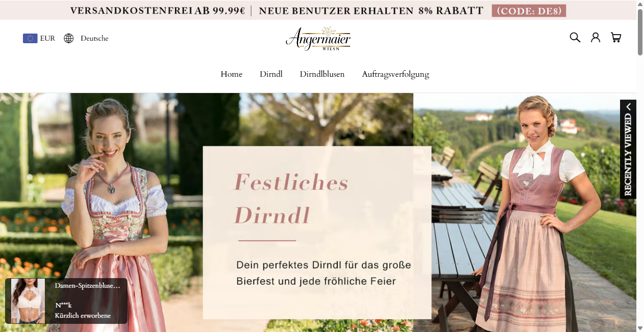 Bestätigte Warnung zu angermaierwiesn.de (2026)