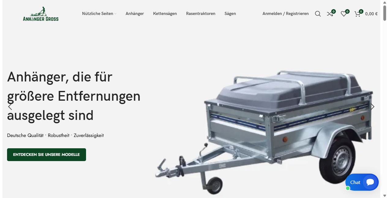 Bestätigte Warnung zu anhaenger-gross.de (2026)
