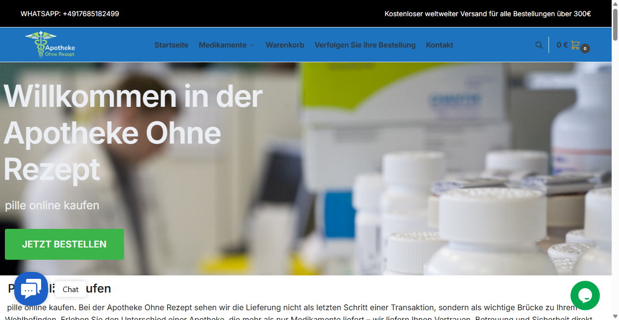 Bestätigte Warnung zu apothekeohnerezept.de (2026)