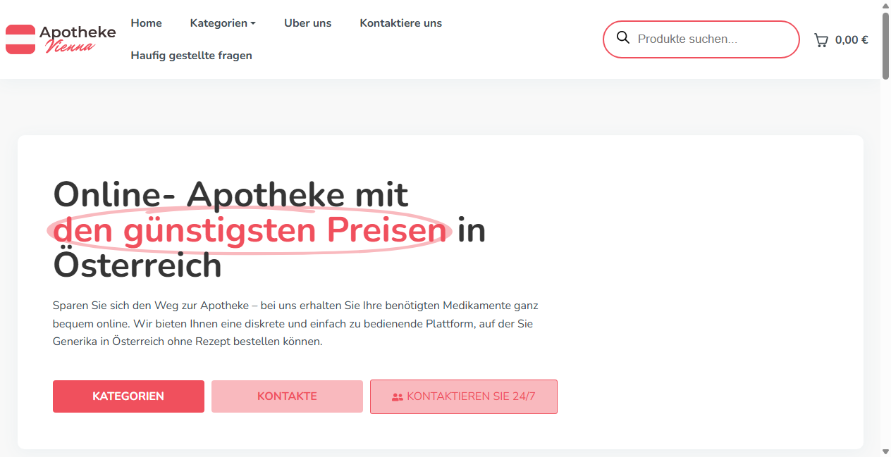 Bestätigte Warnung zu apothekevienna.com (2026)