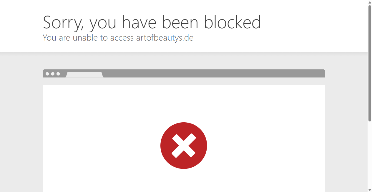 Bestätigte Warnung zu artofbeautys.de (2026)