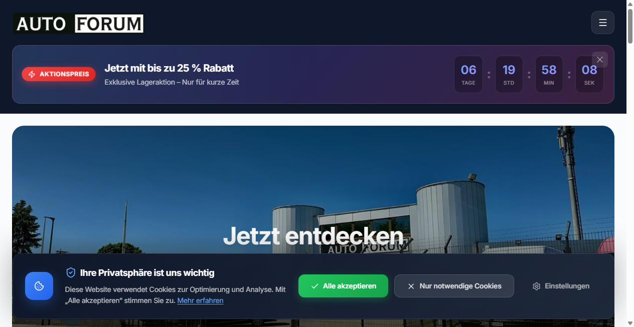 Screenshot von autoforum-petersberg.de