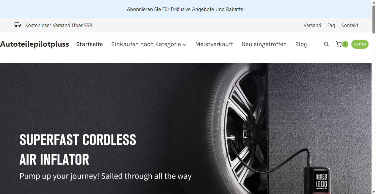 Bestätigte Warnung zu autoteilepilotpluss.de (2026)