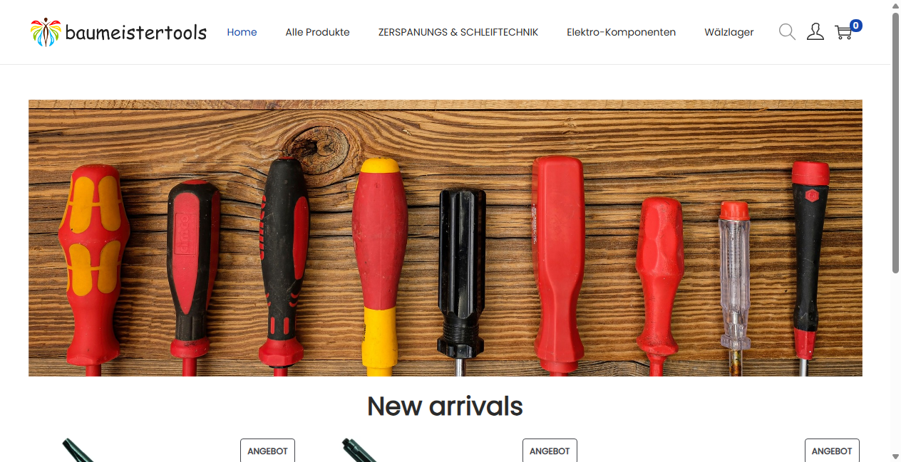 Bestätigte Warnung zu baumeistertools.com (2026)