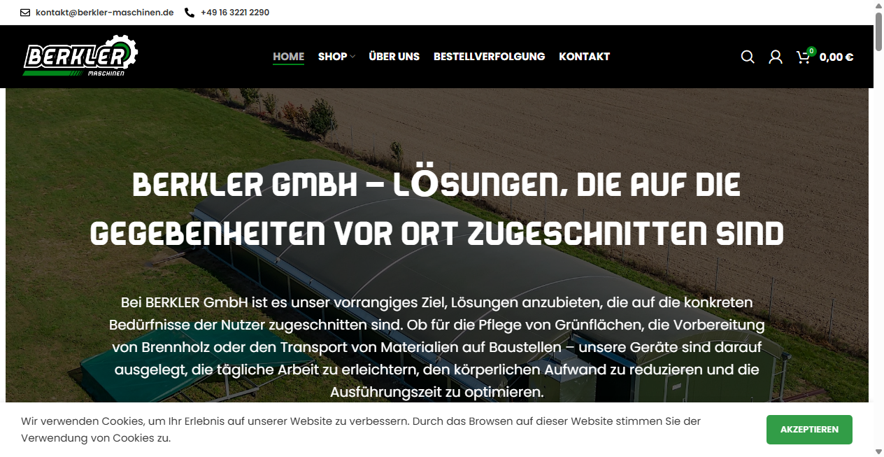 Bestätigte Warnung zu berkler-maschinen.de (2026)