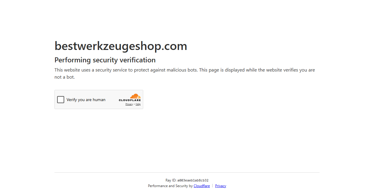 Bestätigte Warnung zu bestwerkzeugeshop.com (2026)