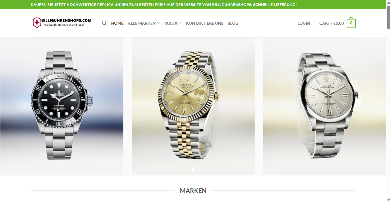 Bestätigte Warnung zu billiguhrenshops.com (2026)