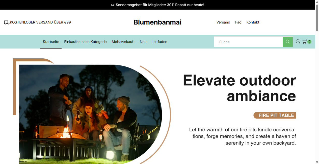 Bestätigte Warnung zu blumenbanmai.de (2026)