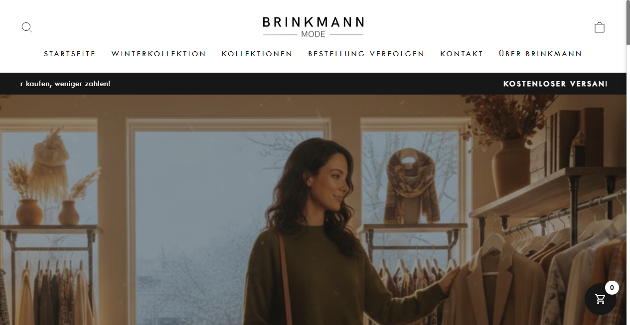 Bestätigte Warnung zu brinkmann-mode.de (2026)