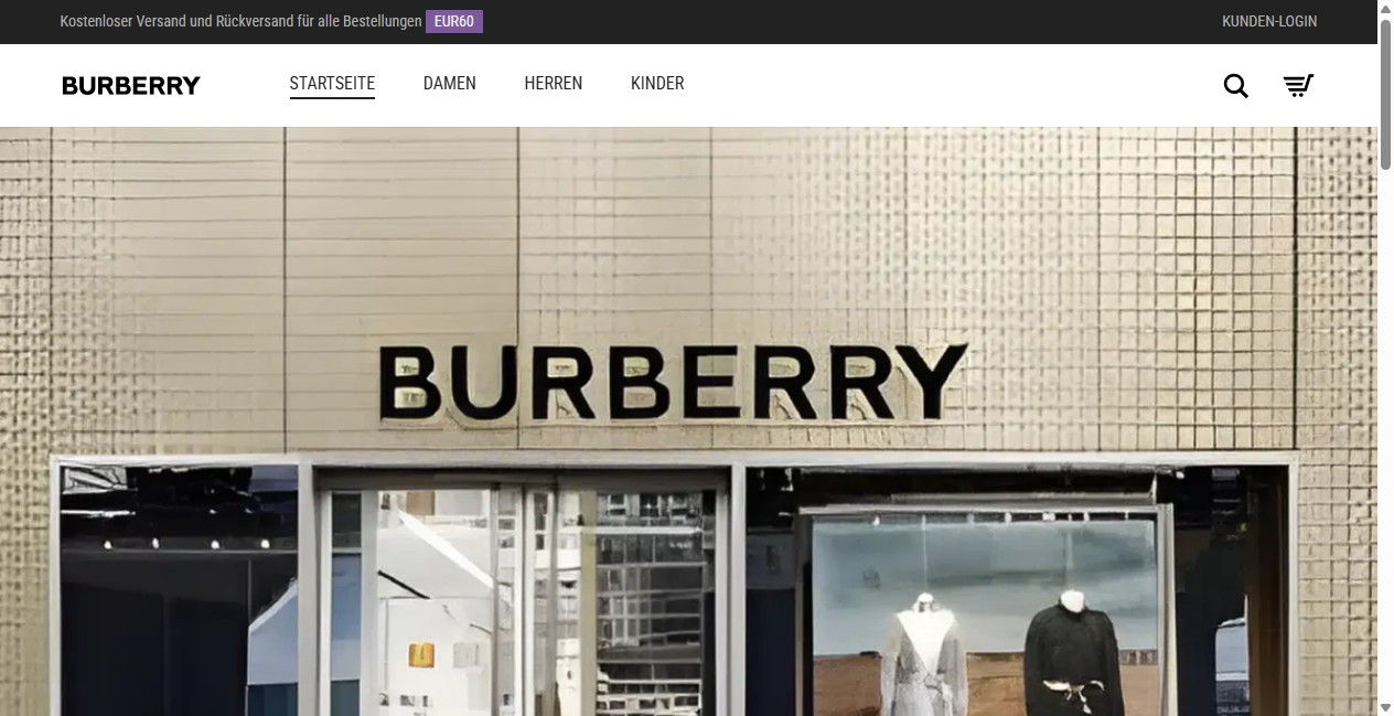 Bestätigte Warnung zu burberryoutlet.at (2026)