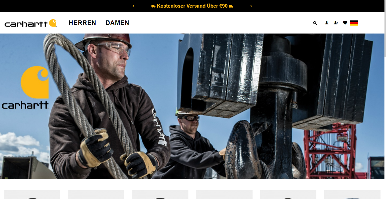 Bestätigte Warnung zu carharttoutletdeutschland.de (2026)