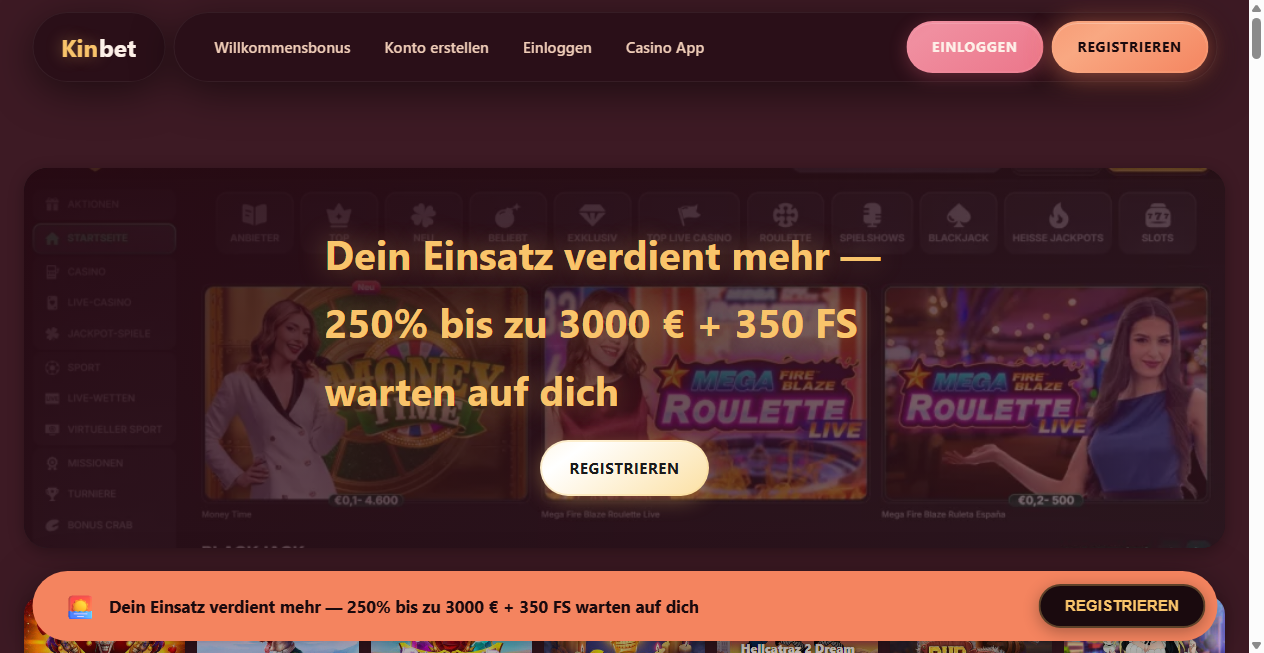 Bestätigte Warnung zu casino-kinbet-online.de (2026)