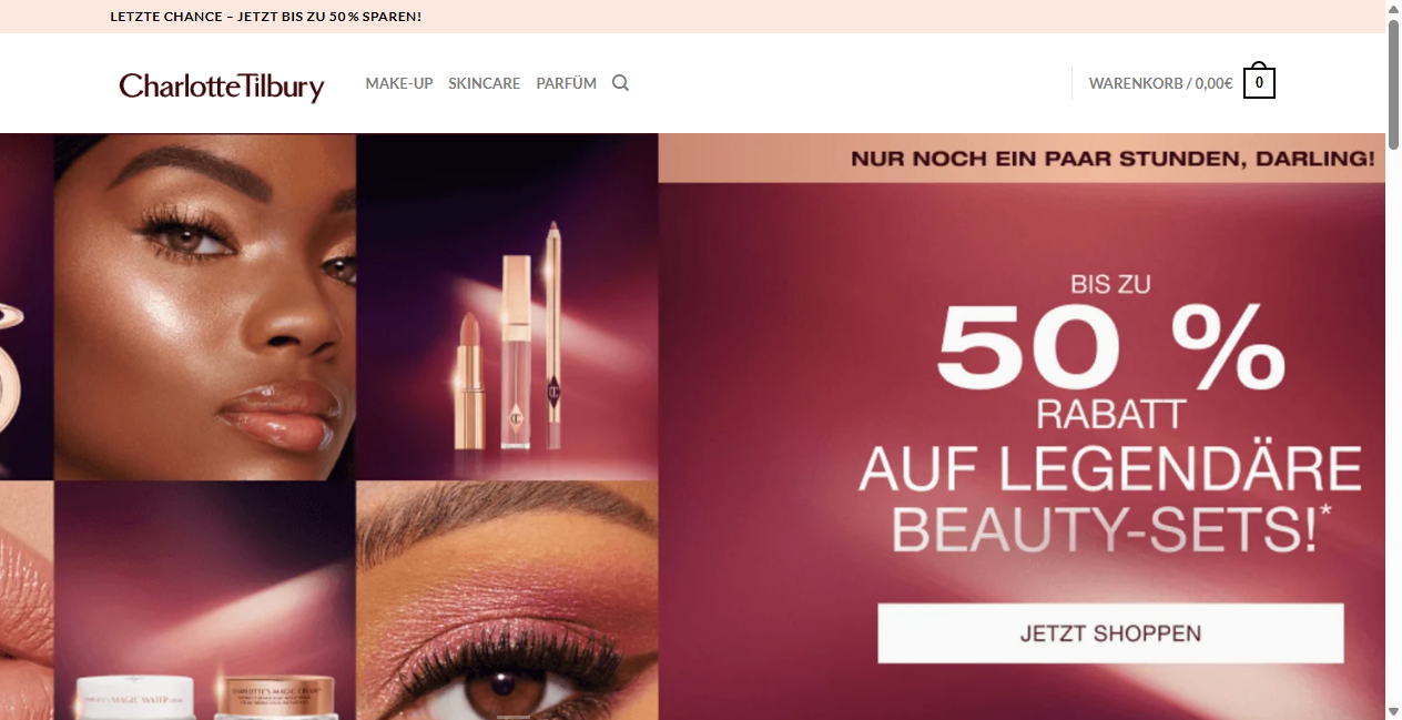 Bestätigte Warnung zu charlottetilbury-de.com (2026)
