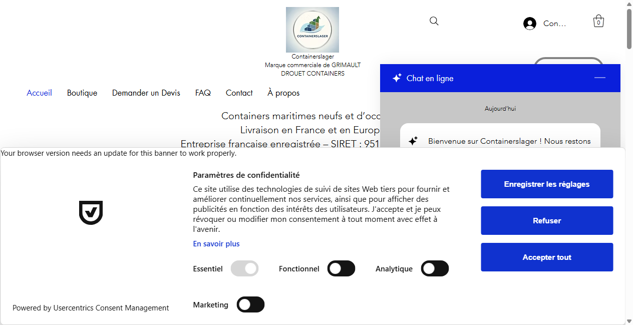 Bestätigte Warnung zu containerslager.com (2026)