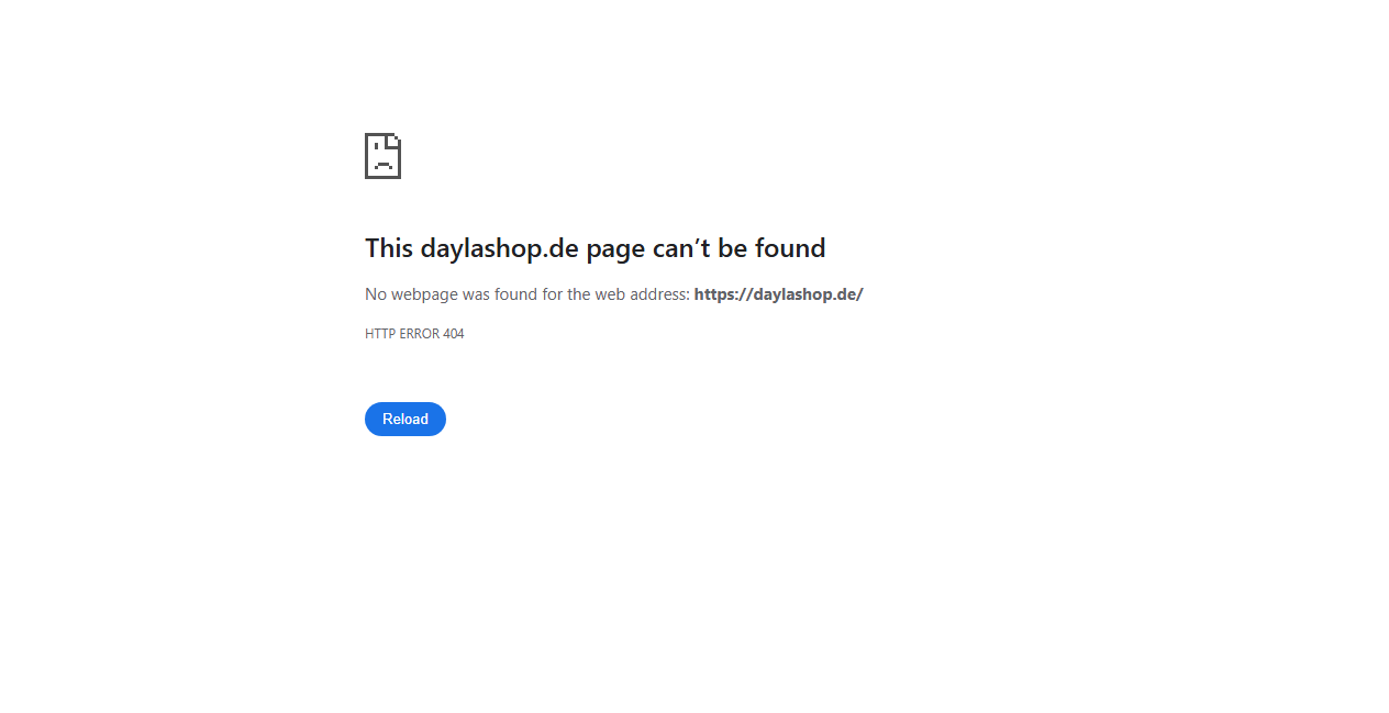 Bestätigte Warnung zu daylashop.de (2026)