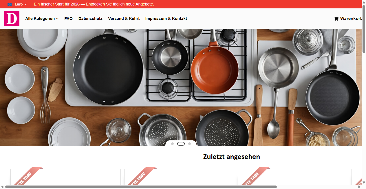 Fake-Shop Warnung: Fake Shop Warnung: dealballad.com (2026)