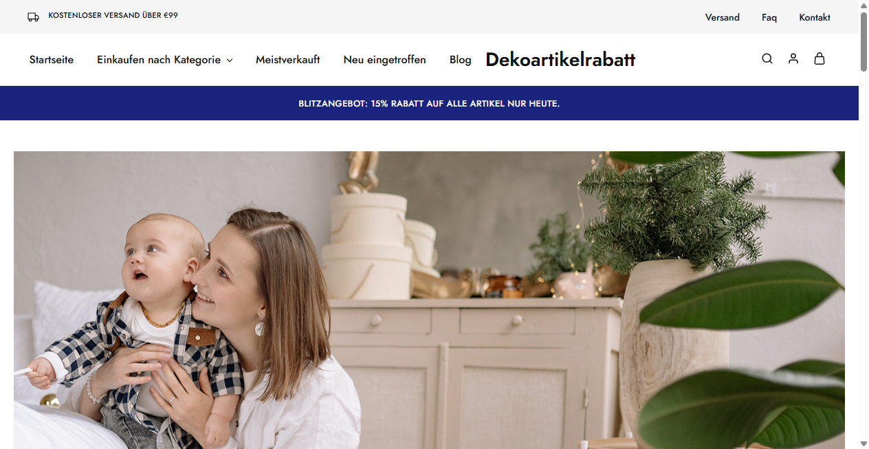 Bestätigte Warnung zu dekoartikelrabatt.de (2026)