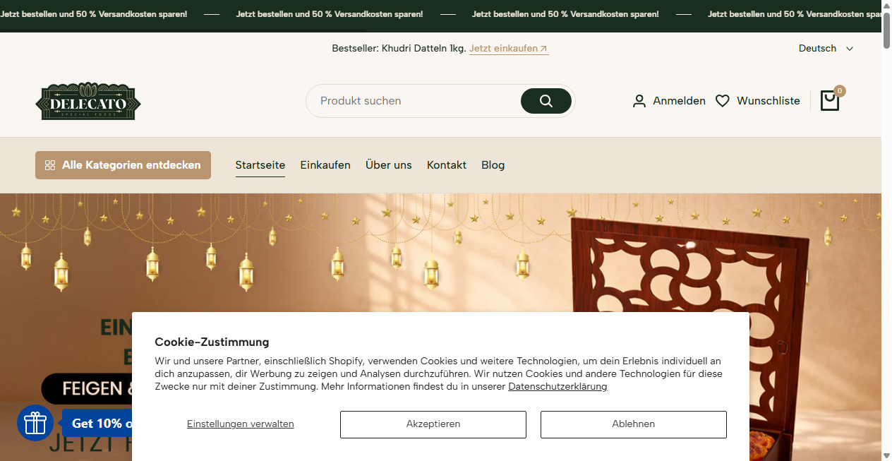 Fake-Shop Warnung: Fake Shop Warnung: delecato.de (2026)