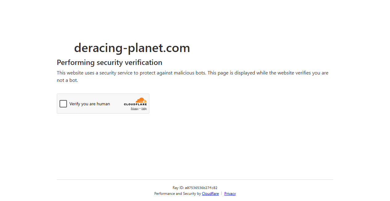 Bestätigte Warnung zu deracing-planet.com (2026)