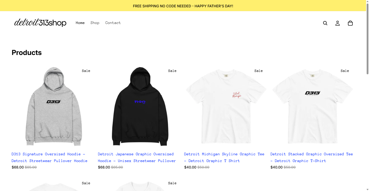 Bestätigte Warnung zu detroit313shop.com (2026)