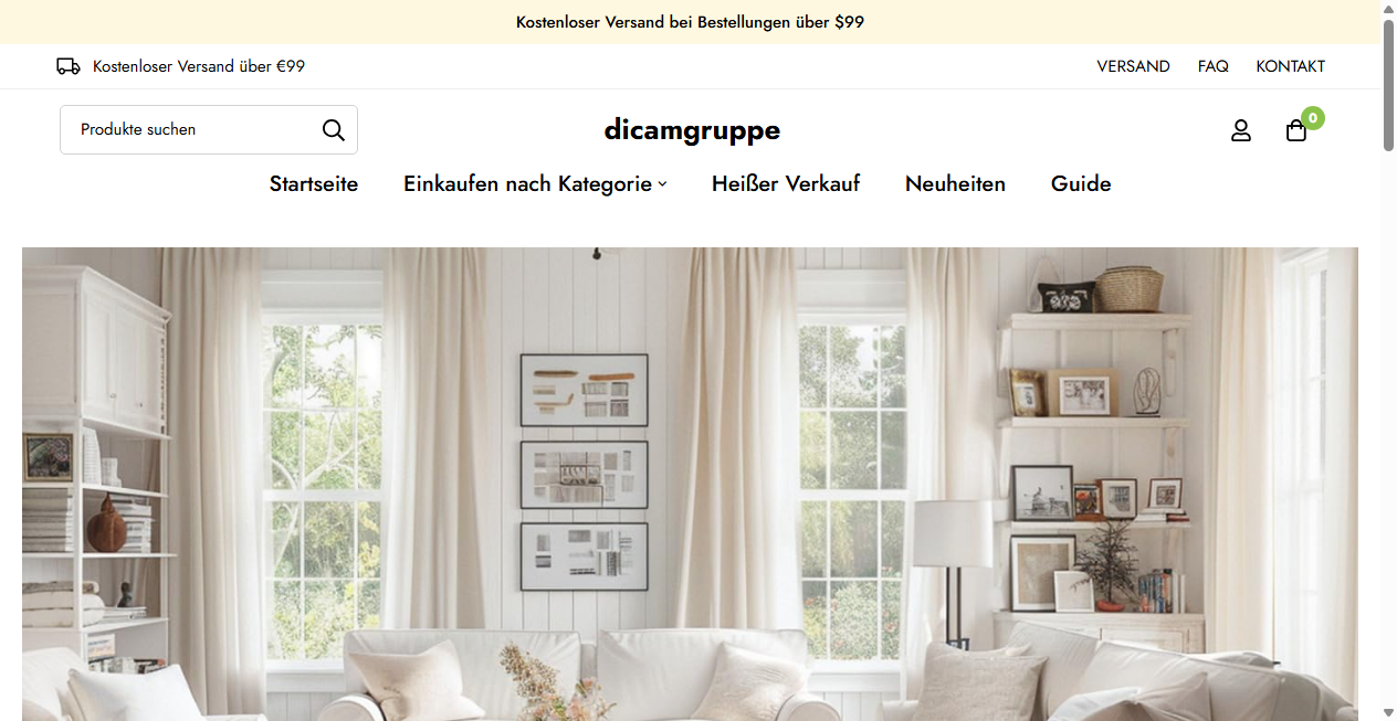 Bestätigte Warnung zu dicamgruppe.de (2026)