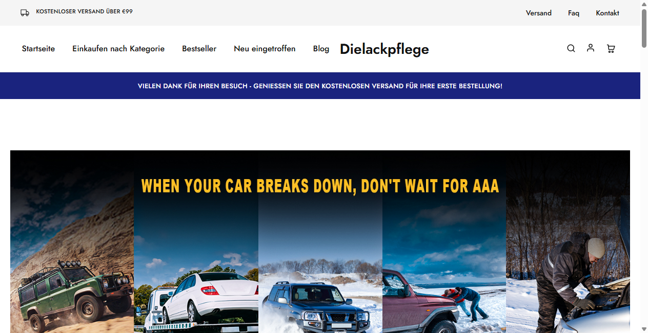 Bestätigte Warnung zu dielackpflege.de (2026)