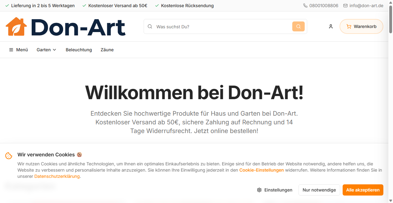 Screenshot von don-art.de