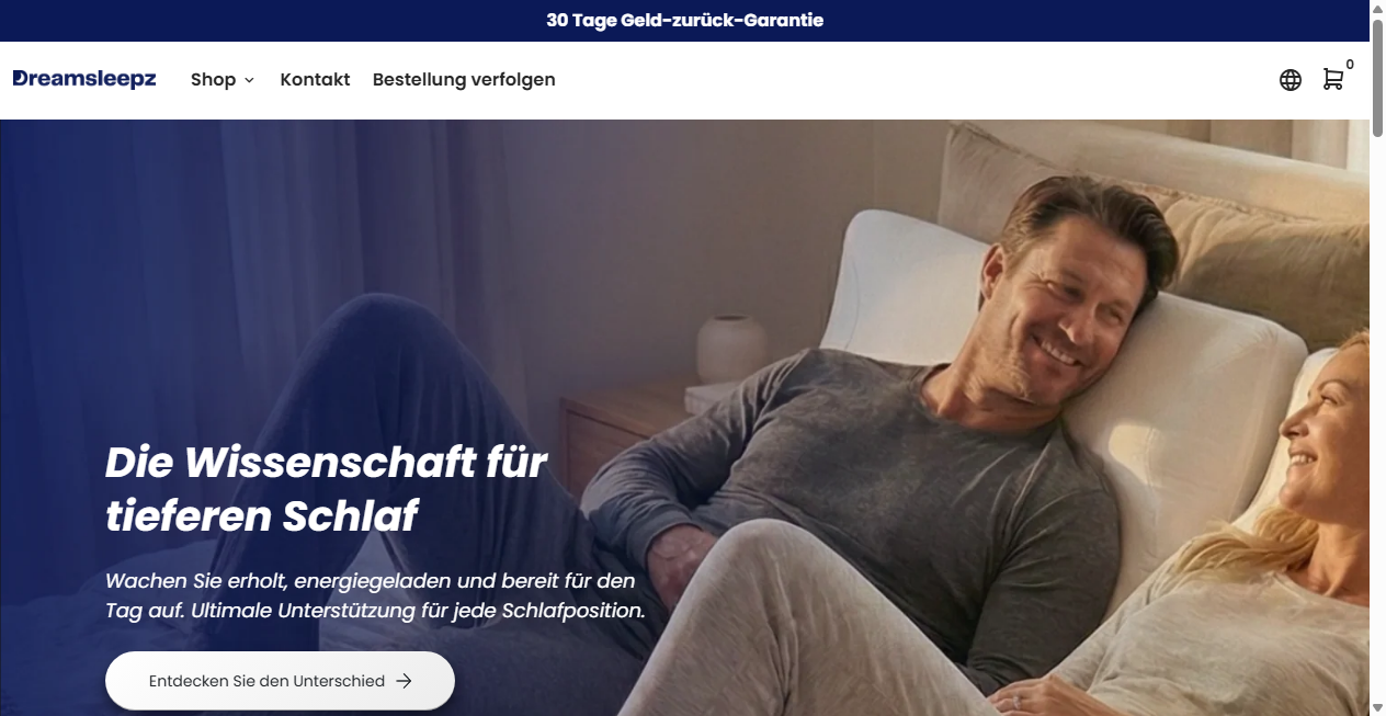 Fake-Shop Warnung: Fake Shop Warnung: dreamsleepz.de (2026)