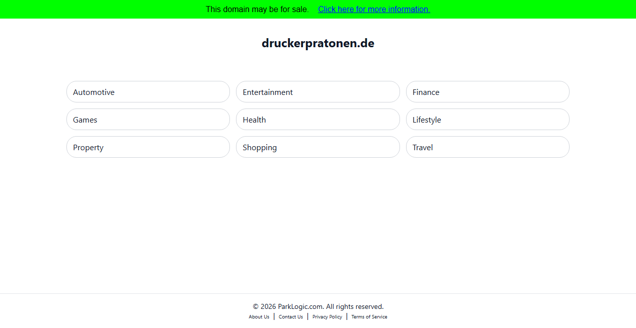 Bestätigte Warnung zu druckerpratonen.de (2026)