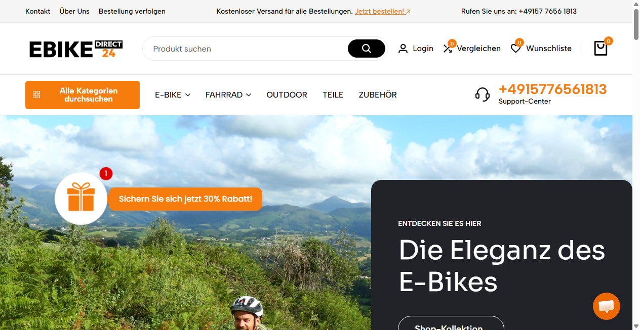 Bestätigte Warnung zu ebike-direct24.de (2026)