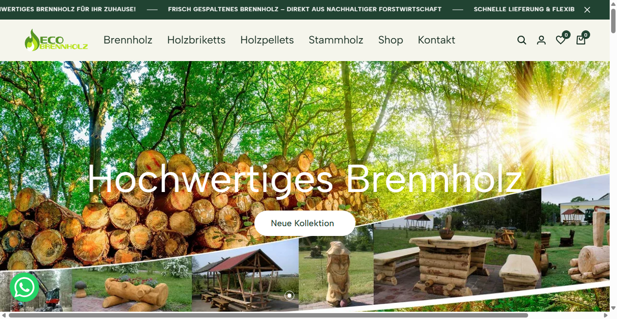 Fake-Shop Warnung: Fake Shop Warnung: ecobrennholz.de (2026)