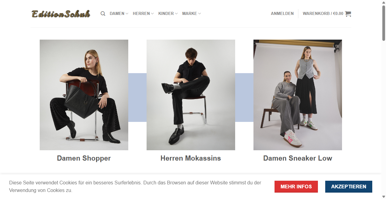 Fake-Shop Warnung: Fake Shop Warnung: editionschuh.com (2026)