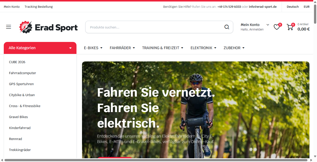 Bestätigte Warnung zu erad-sport.de (2026)