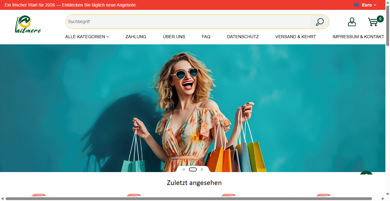 Bestätigte Warnung zu eshop.vailmere.com (2026)