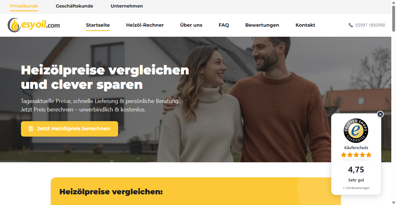 Bestätigte Warnung zu esy-oil.com (2026)