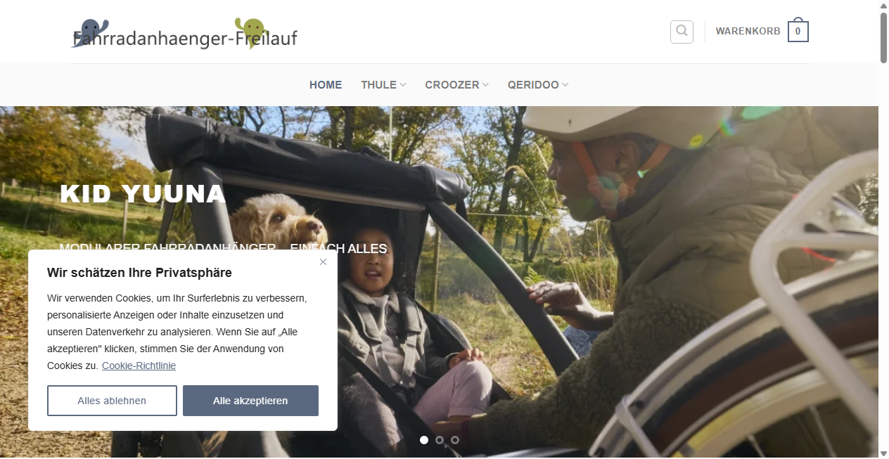 Bestätigte Warnung zu fahrradanhaenger-freilauf.de (2026)