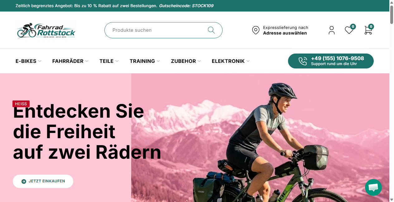 Bestätigte Warnung zu fahrradrottstock.de (2026)