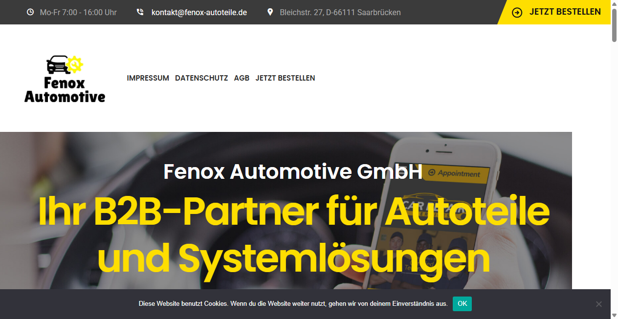 Bestätigte Warnung zu fenox-autoteile.de (2026)