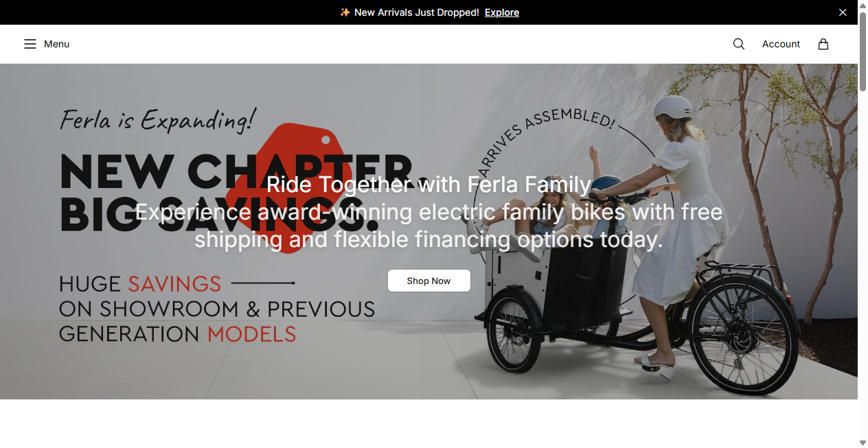 Bestätigte Warnung zu ferlafamilybikesshop.shop (2026)