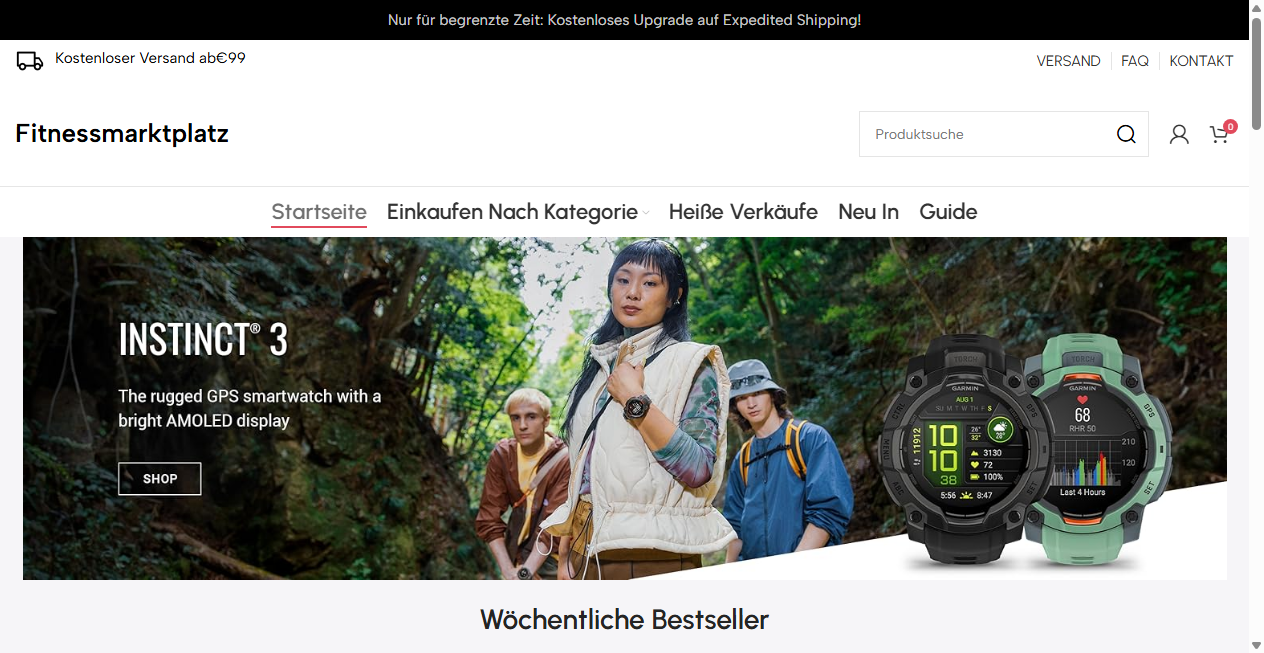 Bestätigte Warnung zu fitnessmarktplatz.de (2026)
