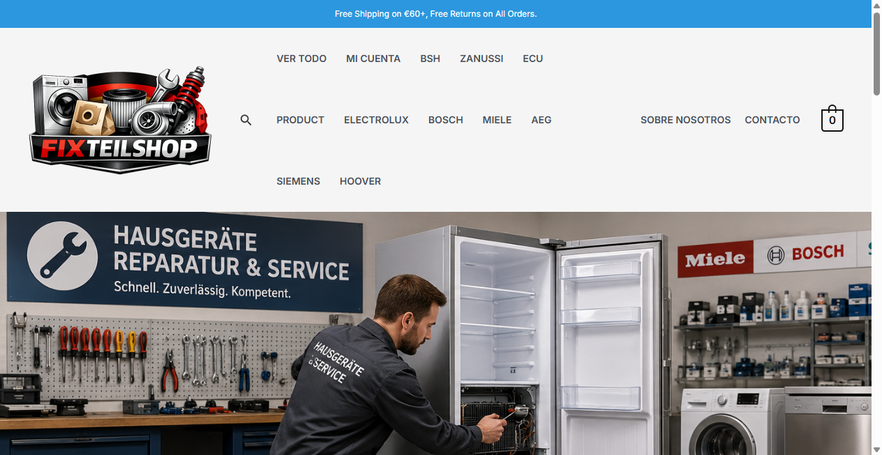 Bestätigte Warnung zu fixteilshop.com (2026)