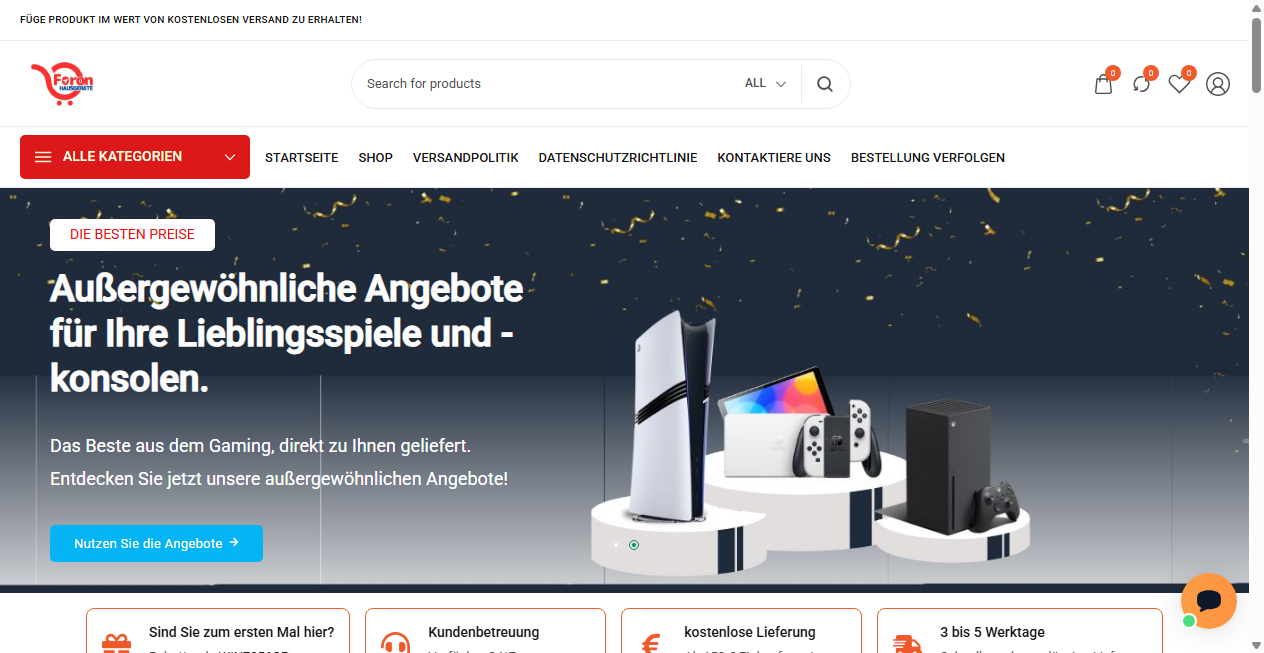 Bestätigte Warnung zu foronhausgeraete.de (2026)