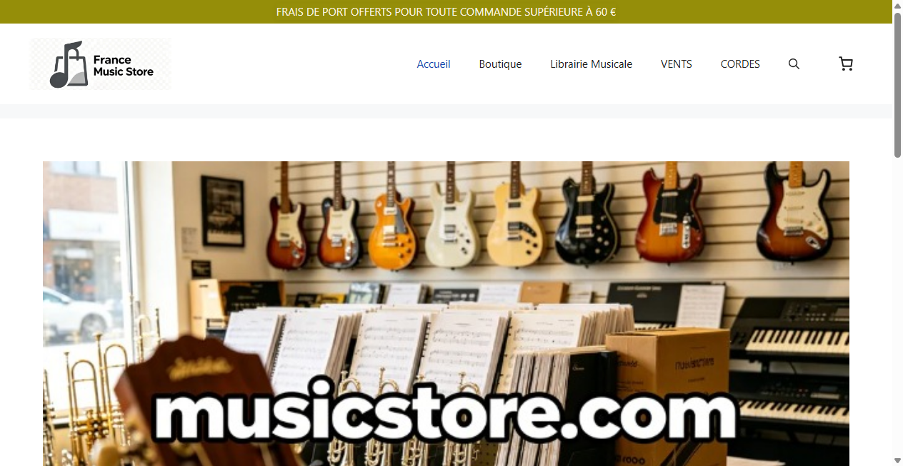 Bestätigte Warnung zu francemusicstore.com (2026)