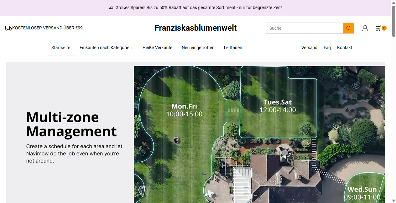Bestätigte Warnung zu franziskasblumenwelt.de (2026)