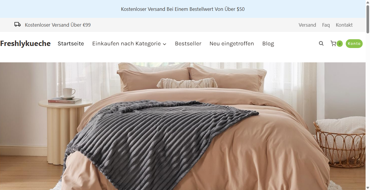 Bestätigte Warnung zu freshlykueche.de (2026)